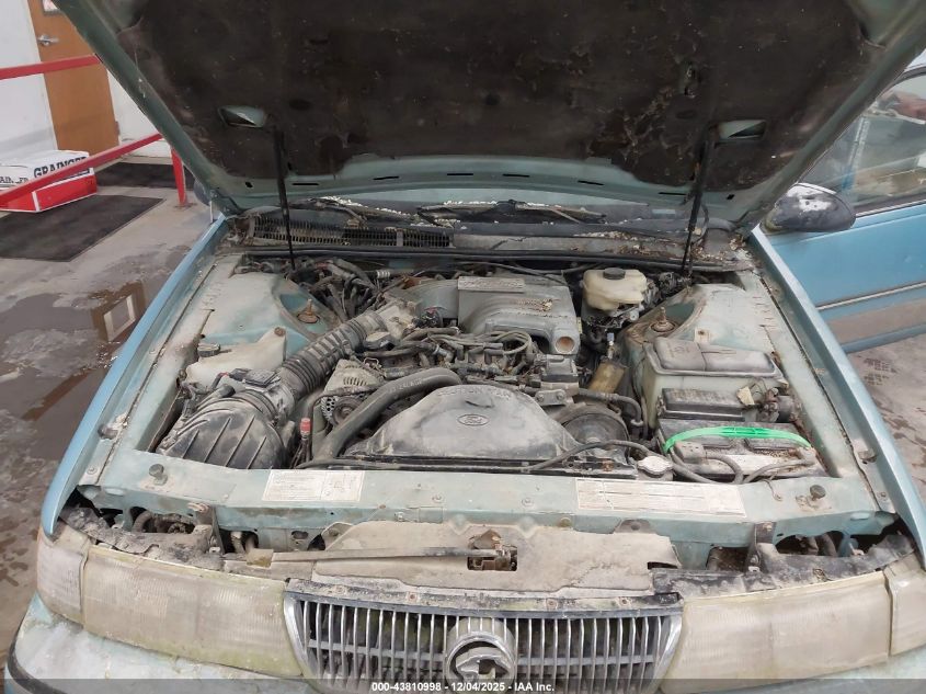 1991 Mercury Cougar Ls VIN: 1MEPM6044MH619148 Lot: 43810998