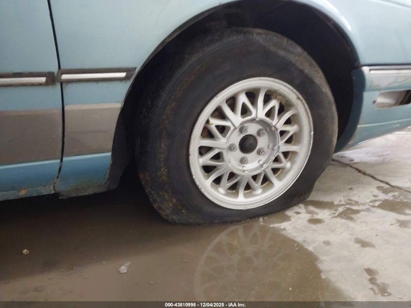 1991 Mercury Cougar Ls VIN: 1MEPM6044MH619148 Lot: 43810998