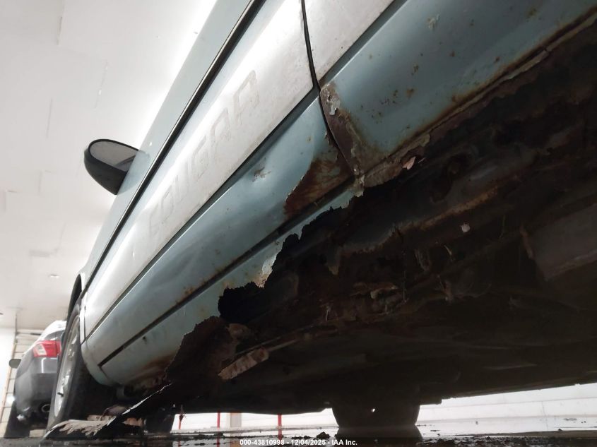 1991 Mercury Cougar Ls VIN: 1MEPM6044MH619148 Lot: 43810998