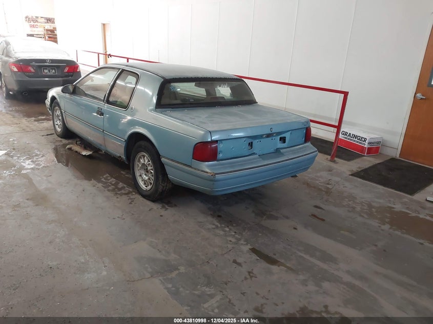 1MEPM6044MH619148 1991 MERCURY COUGAR photo no. 3