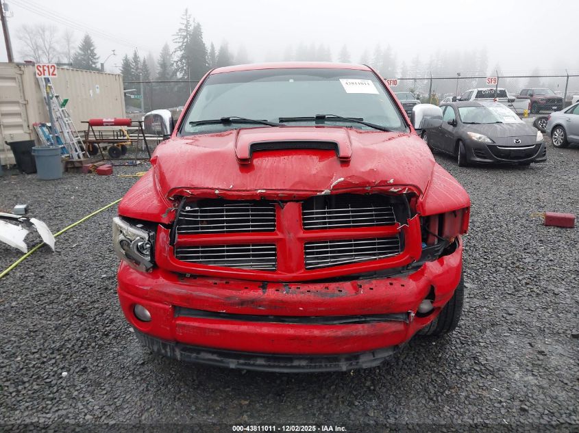 2004 Dodge Ram 1500 Slt/Laramie VIN: 1D7HU18D44J207114 Lot: 43811011
