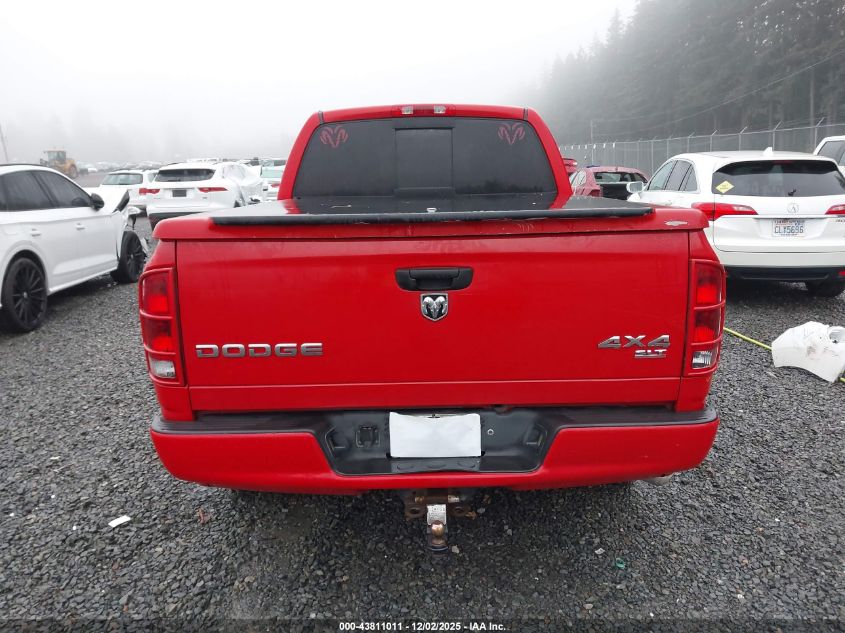 2004 Dodge Ram 1500 Slt/Laramie VIN: 1D7HU18D44J207114 Lot: 43811011