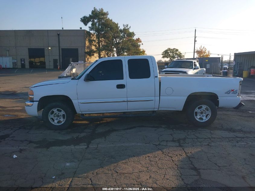 2004 GMC Sierra 1500 Sle VIN: 1GTEK19T34E122993 Lot: 43811017