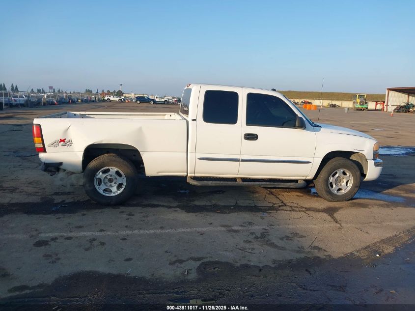 2004 GMC Sierra 1500 Sle VIN: 1GTEK19T34E122993 Lot: 43811017
