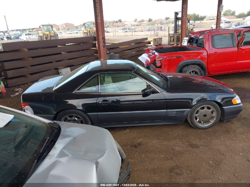 1995 Mercedes-Benz Sl 500 VIN: WDBFA67E5SF125702 Lot: 43811041