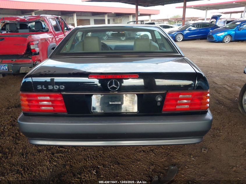 1995 Mercedes-Benz Sl 500 VIN: WDBFA67E5SF125702 Lot: 43811041