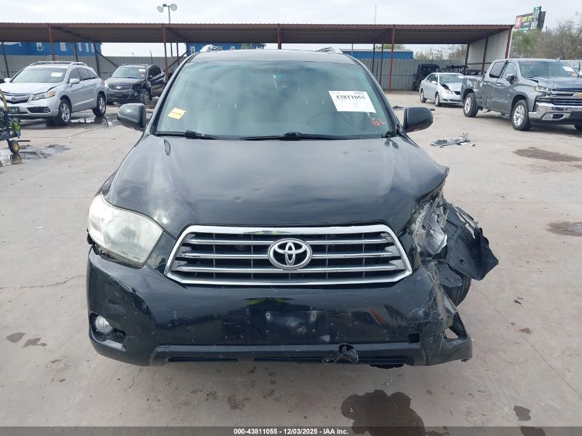 2008 Toyota Highlander Limited VIN: JTEDS42A082041152 Lot: 43811055