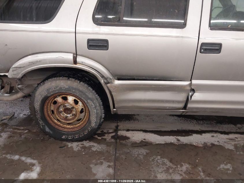 2000 Oldsmobile Bravada VIN: 1GHDT13W5Y2324439 Lot: 43811059