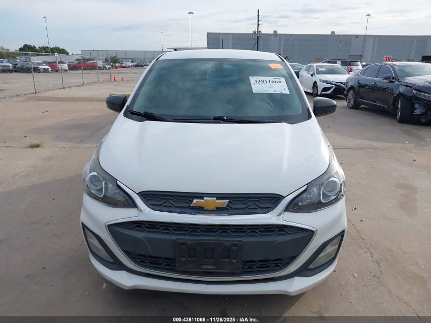 2021 Chevrolet Spark Fwd Ls Automatic VIN: KL8CB6SA2MC702270 Lot: 43811068