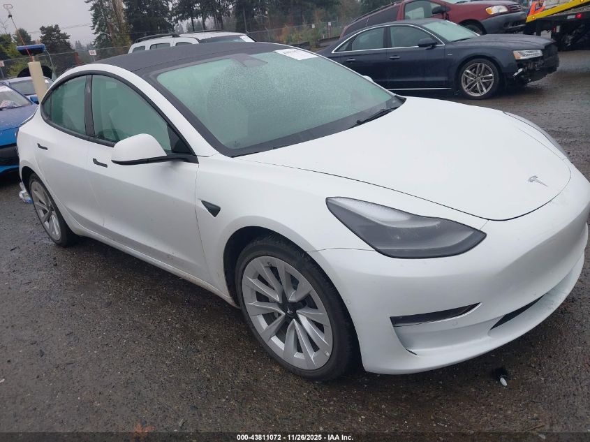 TESLA MODEL 3 LONG RANGE DUAL MOTOR ALL-WHEEL DRIVE