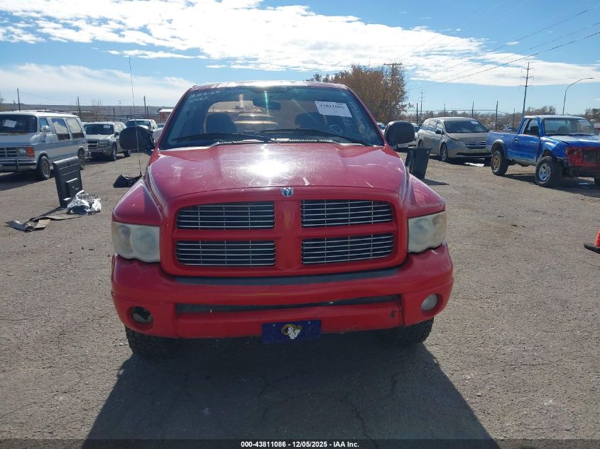 2004 Dodge Ram 1500 Slt/Laramie VIN: 1D7HU18D14S773645 Lot: 43811086