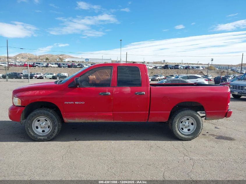2004 Dodge Ram 1500 Slt/Laramie VIN: 1D7HU18D14S773645 Lot: 43811086