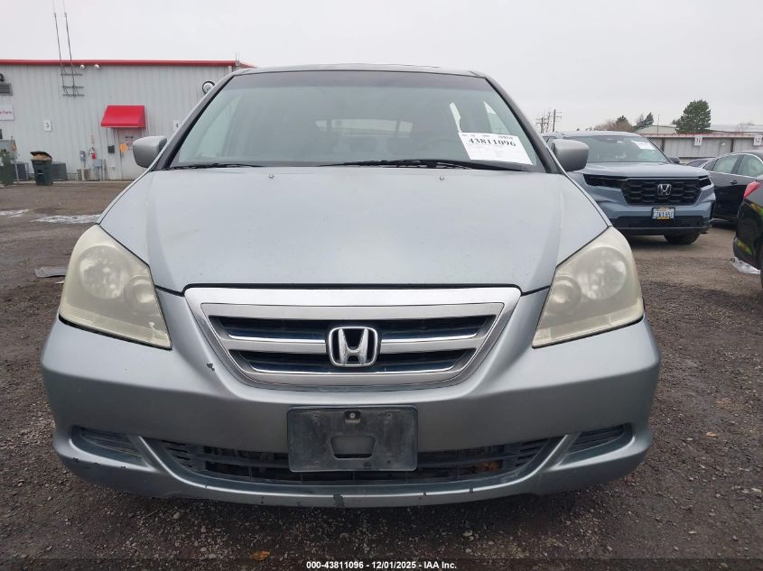 2006 Honda Odyssey Ex-L VIN: 5FNRL38756B107041 Lot: 43811096