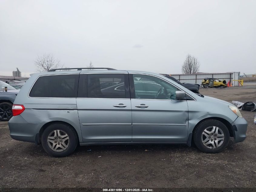 2006 Honda Odyssey Ex-L VIN: 5FNRL38756B107041 Lot: 43811096