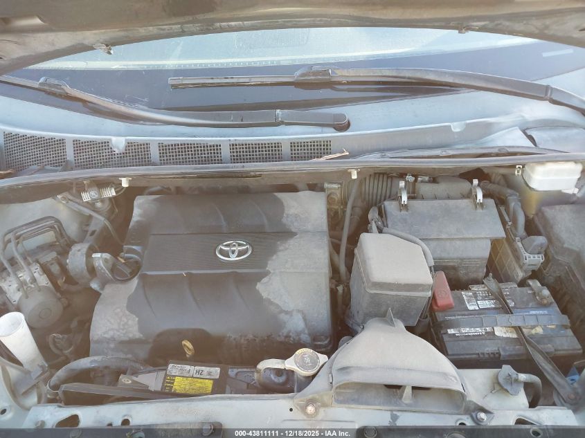 2011 Toyota Sienna Le V6 VIN: 5TDKK3DC9BS145272 Lot: 43811111