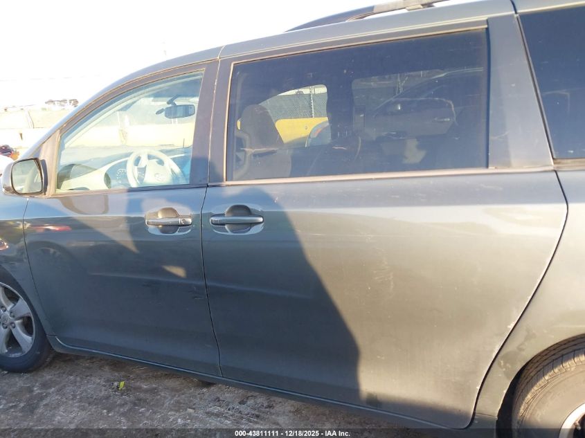 2011 Toyota Sienna Le V6 VIN: 5TDKK3DC9BS145272 Lot: 43811111