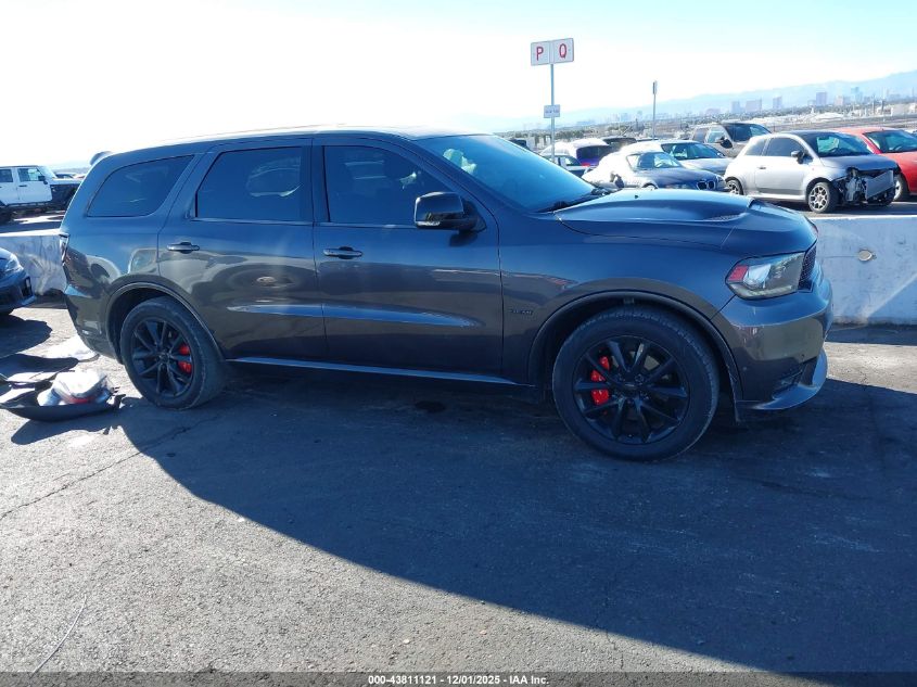 2018 Dodge Durango R/T Rwd VIN: 1C4SDHCT3JC448010 Lot: 43811121