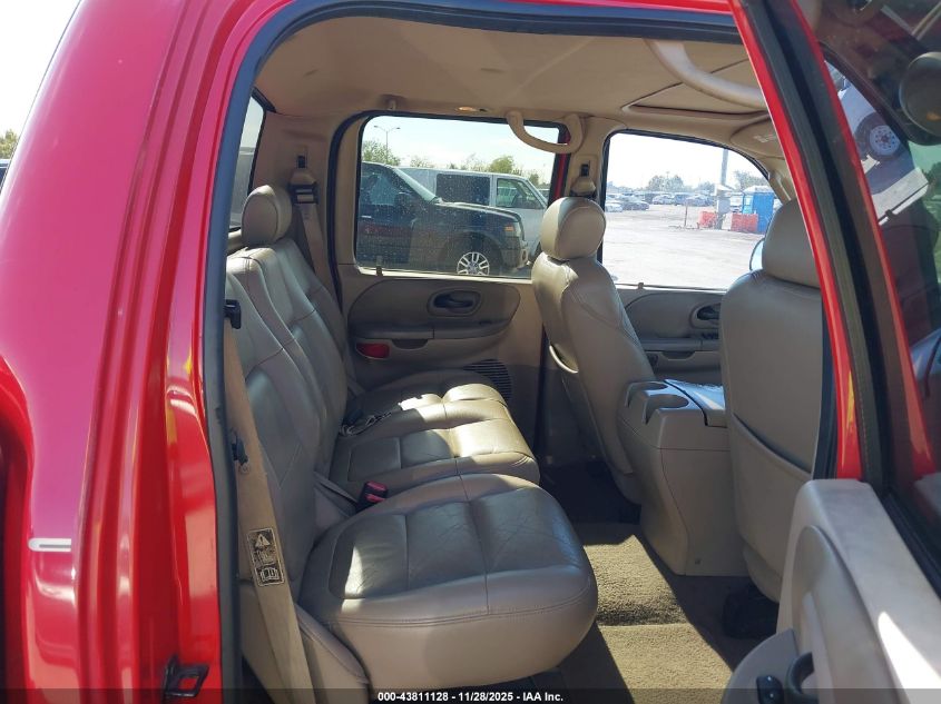 2003 Ford F-150 Lariat/Xlt VIN: 1FTRW07683KA38018 Lot: 43811128