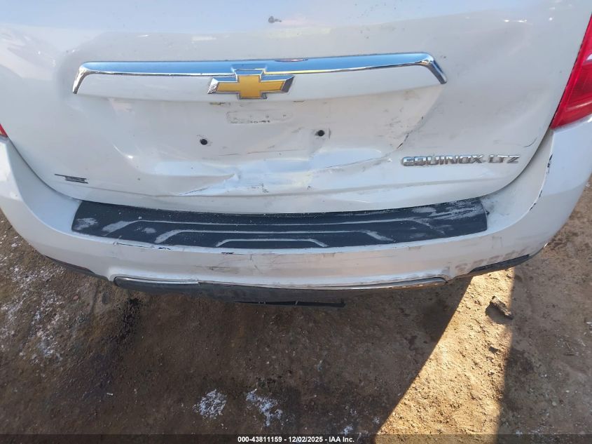 2016 Chevrolet Equinox Ltz VIN: 2GNALDEK3G6289431 Lot: 43811159