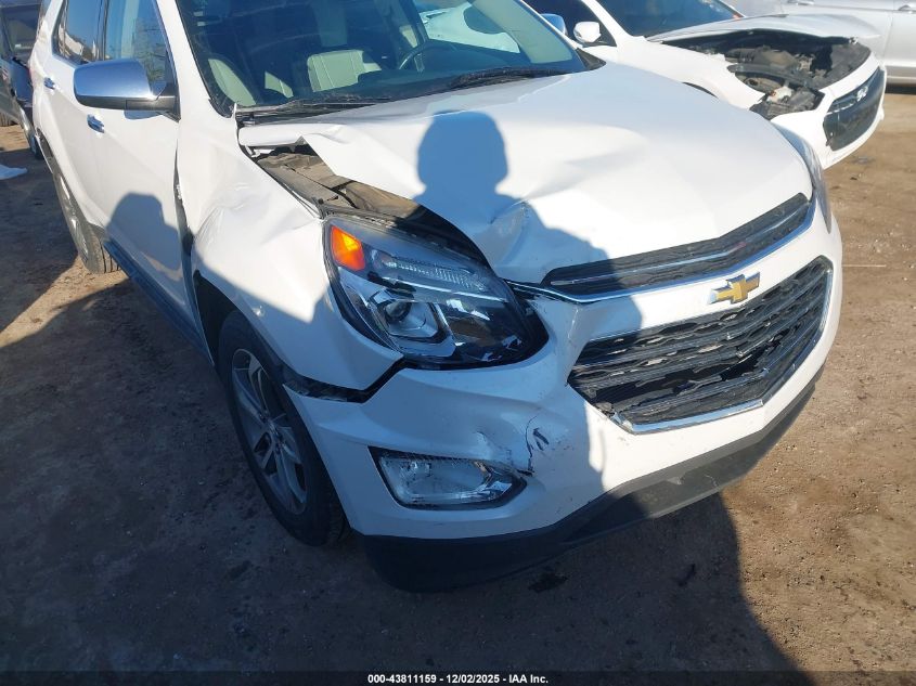 2016 Chevrolet Equinox Ltz VIN: 2GNALDEK3G6289431 Lot: 43811159