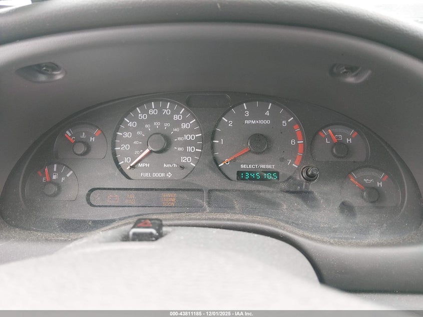 2000 Ford Mustang VIN: 1FAFP4046YF116219 Lot: 43811185