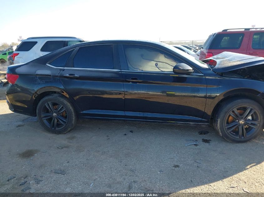 2022 Volkswagen Jetta 1.5T Se VIN: 3VW7M7BU0NM024411 Lot: 43811194