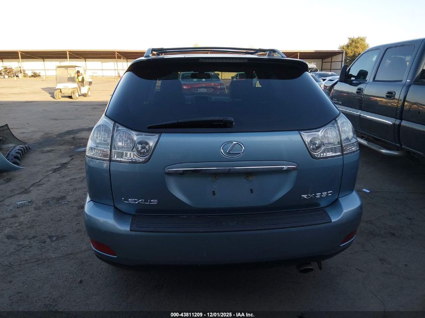 2009 Lexus Rx 350 VIN: 2T2GK31U69C078860 Lot: 43811209