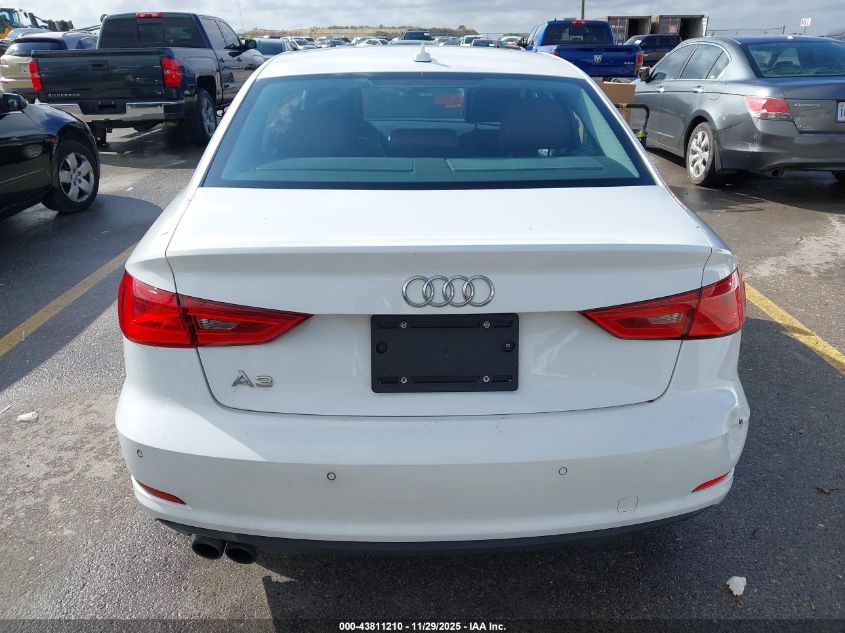 2016 Audi A3 1.8T Premium VIN: WAUA7GFF9G1032337 Lot: 43811210
