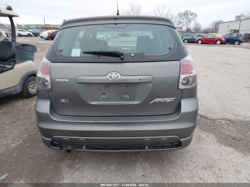 2005 Toyota Matrix Xr VIN: 2T1KR32E55C365800 Lot: 43811217