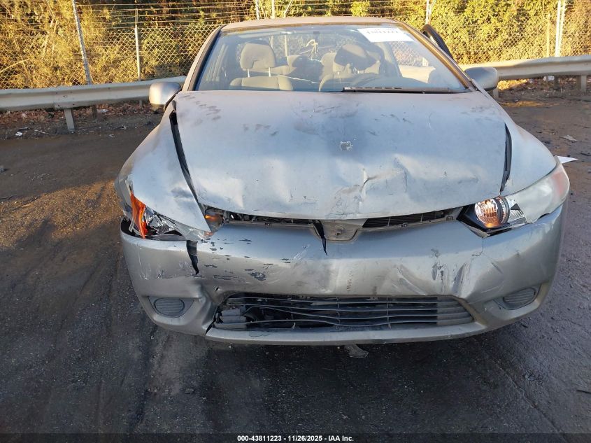 2006 Honda Civic Lx VIN: 2HGFG11636H581126 Lot: 43811223