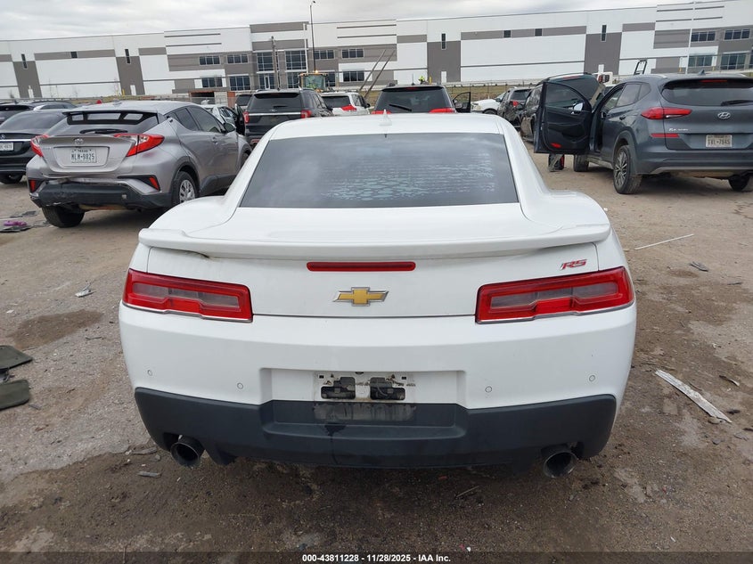 2015 Chevrolet Camaro 2Lt VIN: 2G1FF1E32F9227148 Lot: 43811228