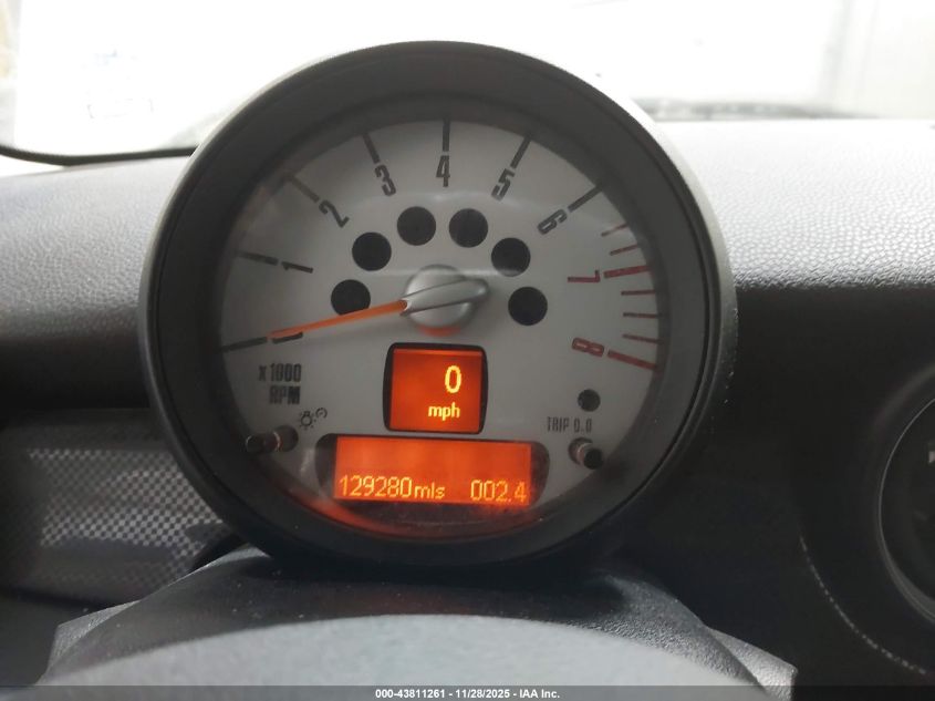 2011 Mini Cooper S VIN: WMWSV3C55BTY25050 Lot: 43811261