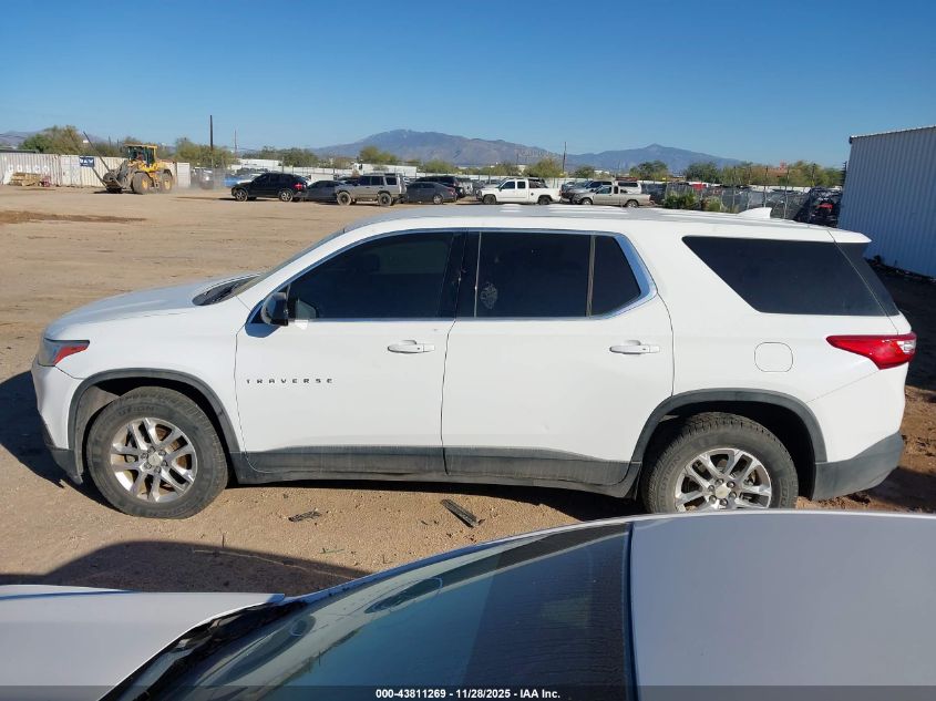 2018 Chevrolet Traverse Ls VIN: 1GNERFKW3JJ207341 Lot: 43811269
