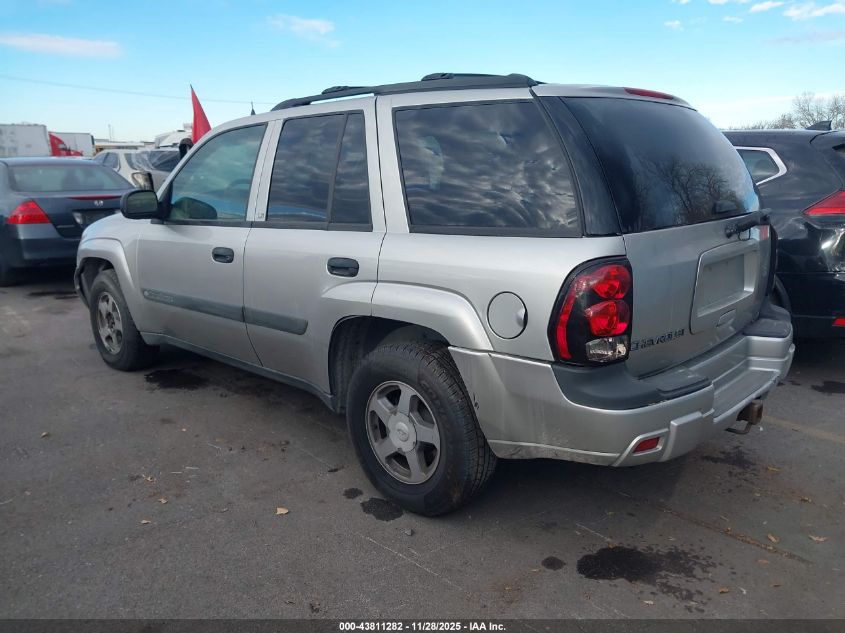 2005 Chevrolet Trailblazer VIN: 1GNDT135942293989 Lot: 43811282