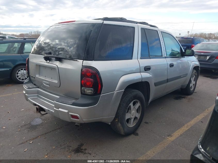 2005 Chevrolet Trailblazer VIN: 1GNDT135942293989 Lot: 43811282