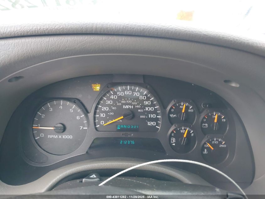 2005 Chevrolet Trailblazer VIN: 1GNDT135942293989 Lot: 43811282