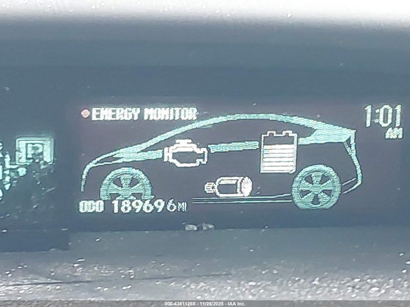 2011 Toyota Prius Three VIN: JTDKN3DU8B5325445 Lot: 43811288