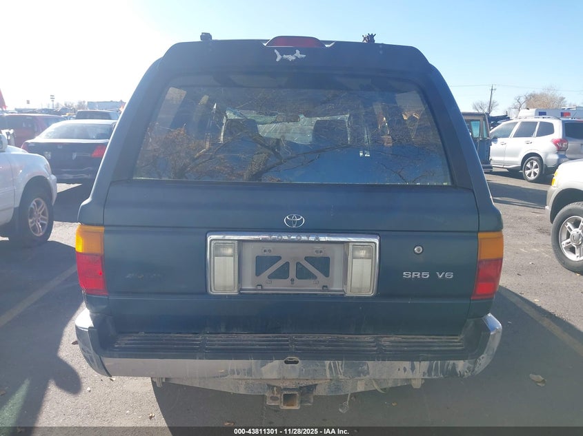 1995 Toyota 4Runner Vn29 Sr5 VIN: JT3VN29V9S0055569 Lot: 43811301