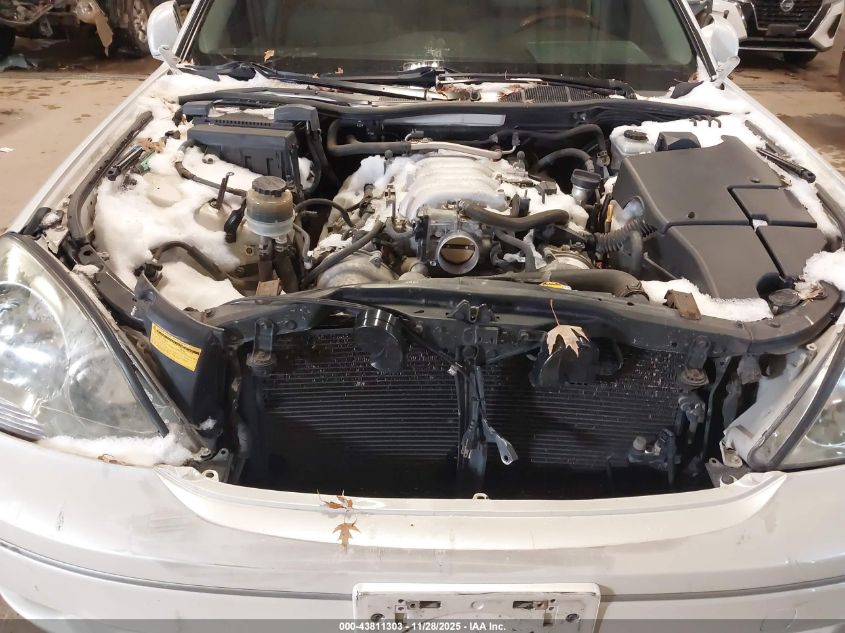 2003 Lexus Ls 430 VIN: JTHBN30F530113543 Lot: 43811303