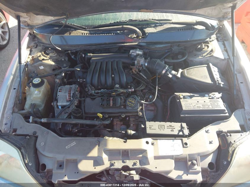 2002 Mercury Sable Gs VIN: 1MEFM50U12A602027 Lot: 43811314