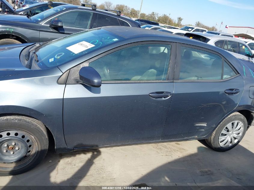 2014 Toyota Corolla Le VIN: 5YFBURHE6EP149897 Lot: 43811316
