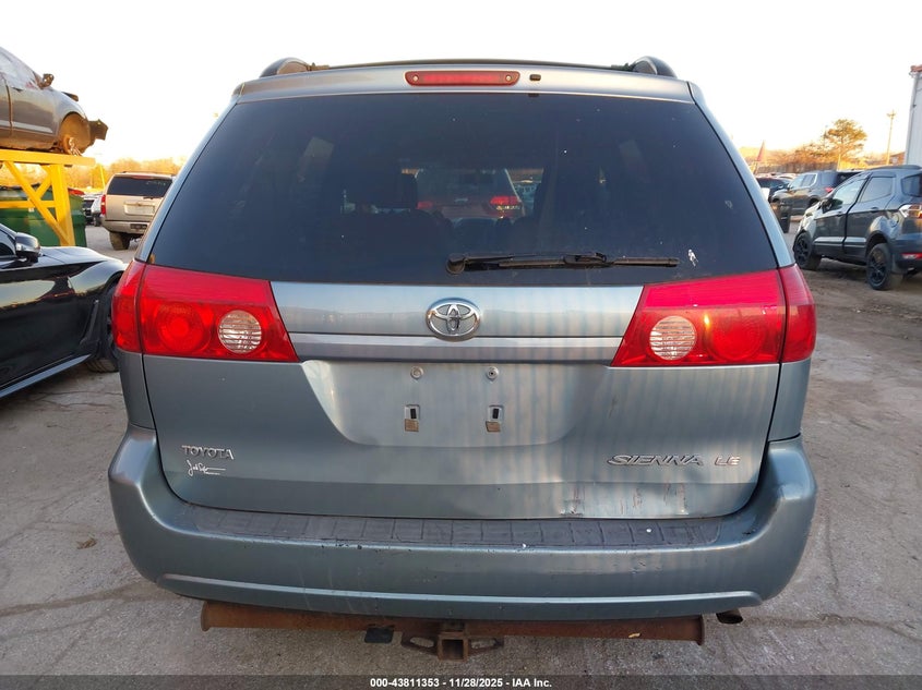 2006 Toyota Sienna Le VIN: 5TDZA23C56S548779 Lot: 43811353