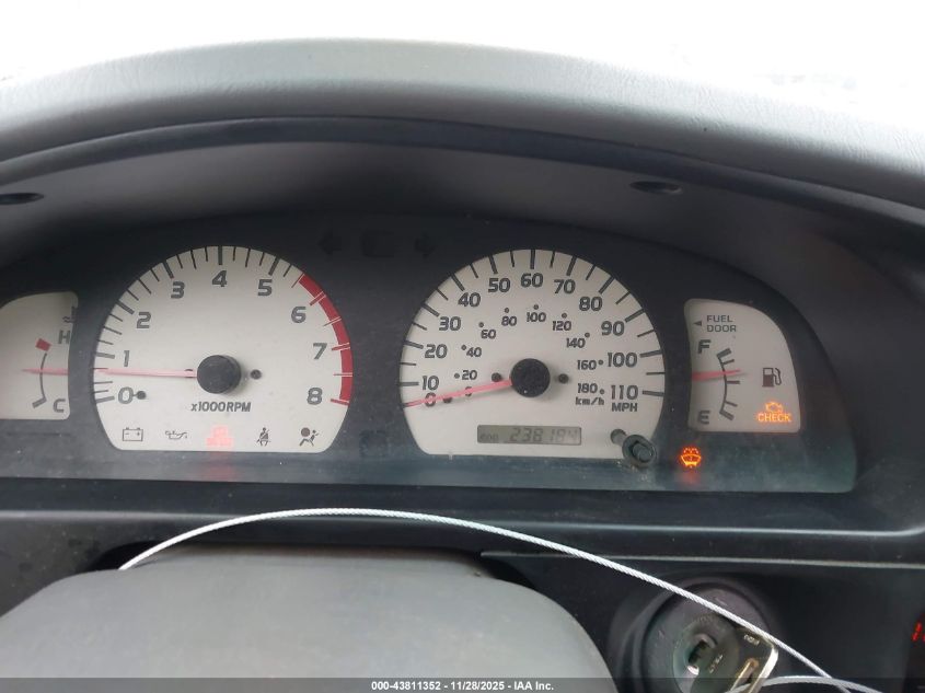 2001 Toyota Tacoma Prerunner VIN: 5TESM92N91Z861317 Lot: 43811352