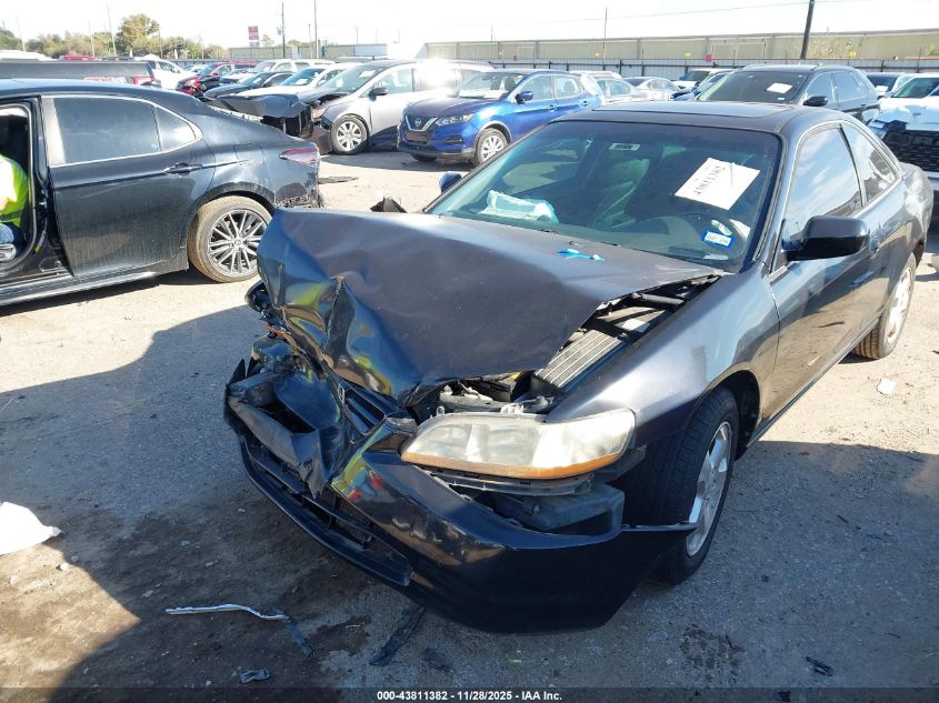 1999 Honda Accord Ex V6 VIN: 1HGCG2258XA030575 Lot: 43811382