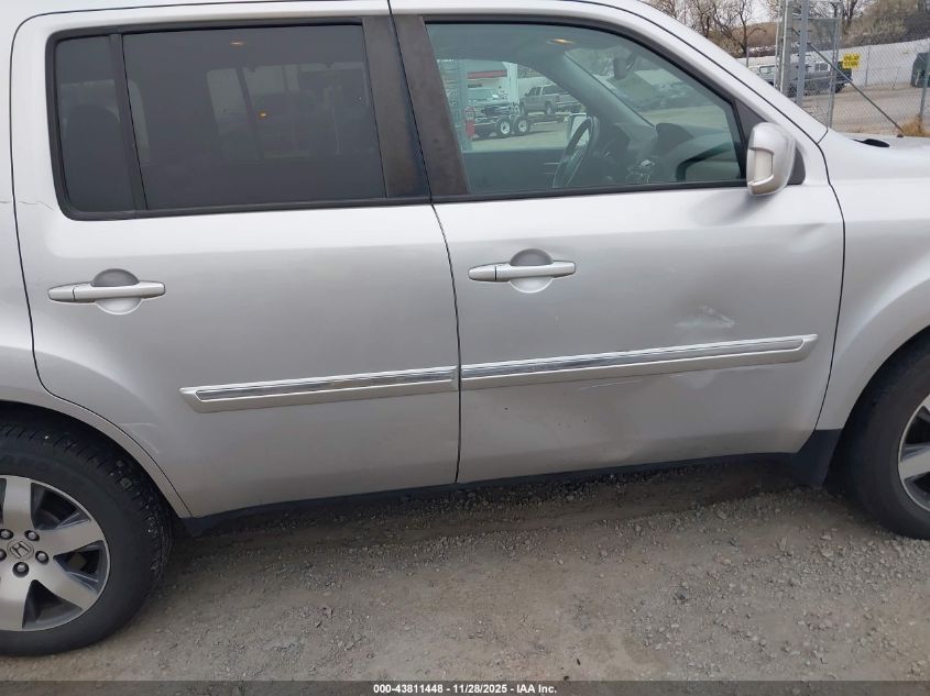 2015 Honda Pilot Touring VIN: 5FNYF4H99FB011424 Lot: 43811448