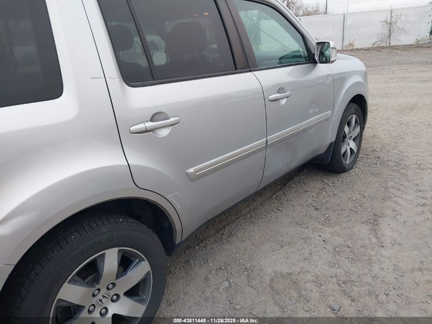 2015 Honda Pilot Touring VIN: 5FNYF4H99FB011424 Lot: 43811448