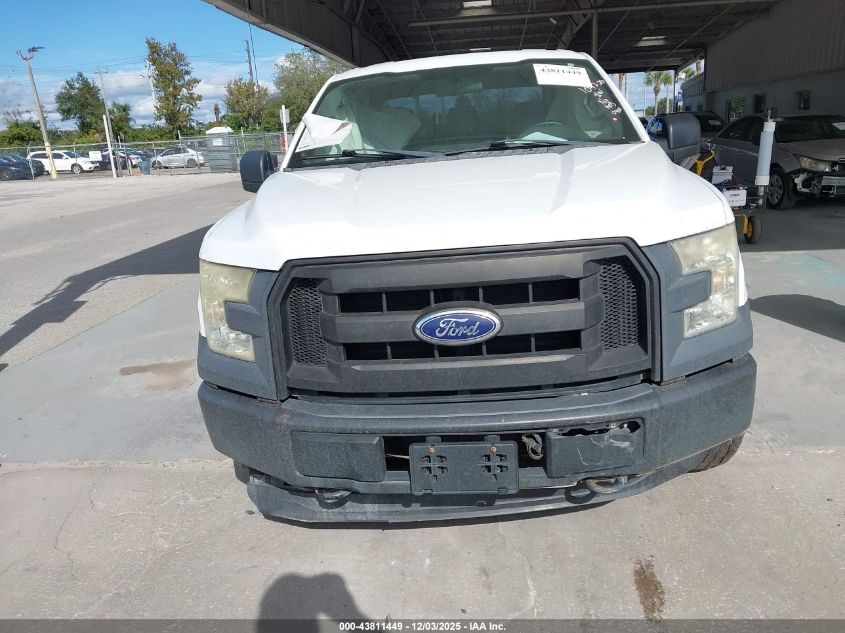 2016 Ford F-150 Xl VIN: 1FTFX1EF3GKD18329 Lot: 43811449