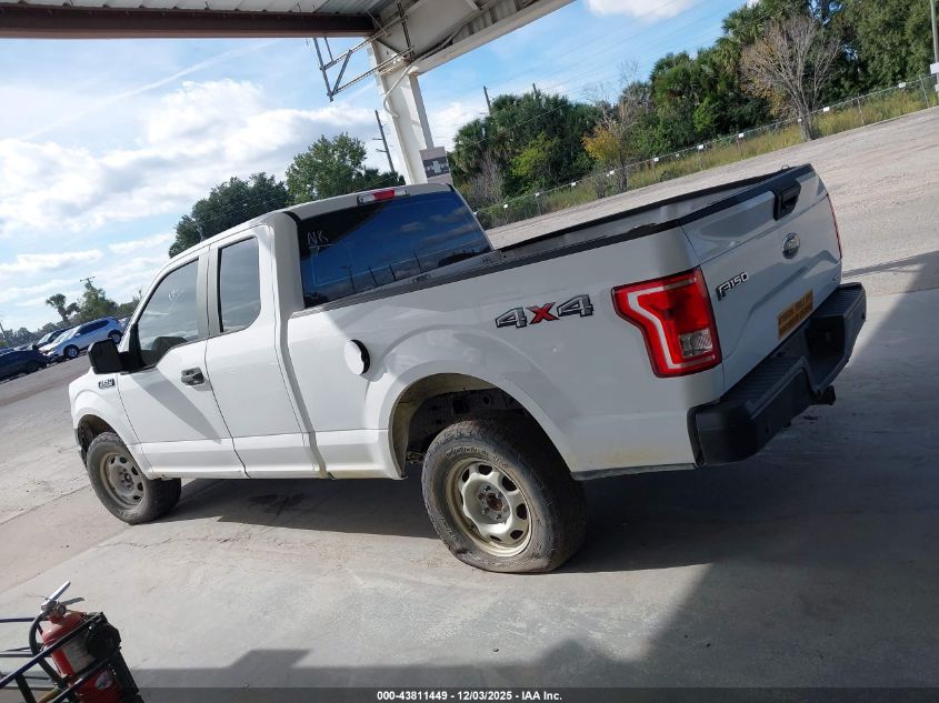 2016 Ford F-150 Xl VIN: 1FTFX1EF3GKD18329 Lot: 43811449