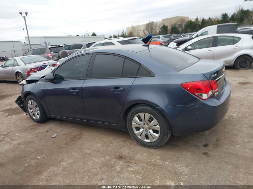2013 Chevrolet Cruze Ls Auto VIN: 1G1PA5SH3D7136530 Lot: 43811470