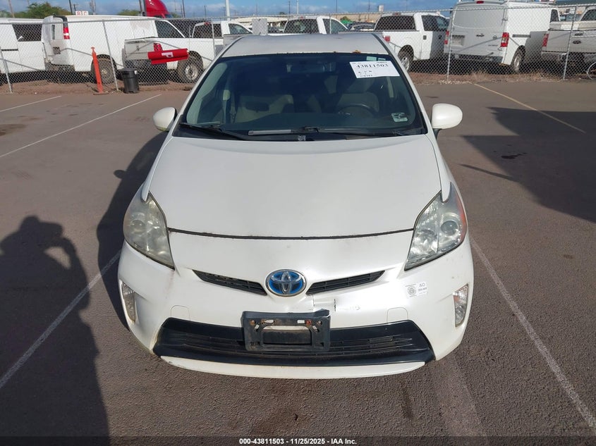 2014 Toyota Prius Five/Four/Three/Two VIN: JTDKN3DU1E0363438 Lot: 43811503